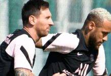 Messi’s Champions League debut for Messi PSG PSG