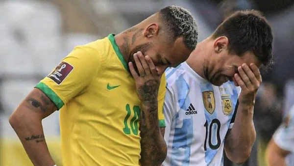 Why brazil vs Argentina match stopped